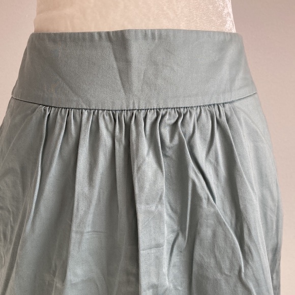 LOFT Ann Taylor Teal Skirt w/ Pockets - Picture 3 of 8